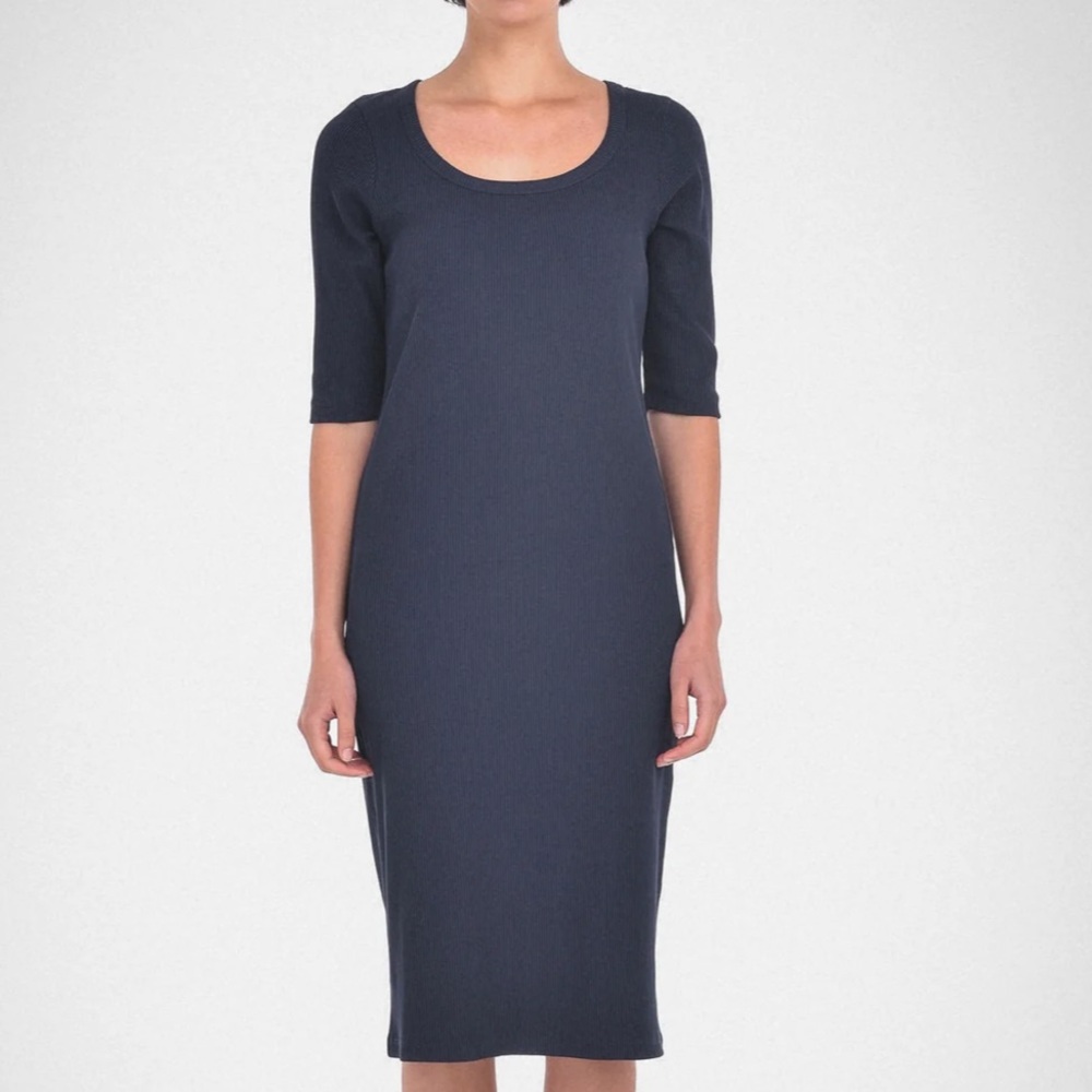 Paper Label Veronica ribbed dress sz. S